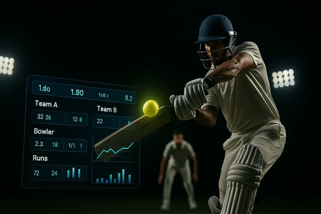 Live Cricket Betting on Reddy Anna Club – Real-Time Odds