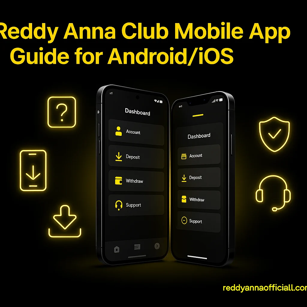 Reddy Anna Club Mobile App Guide for Android/iOS
