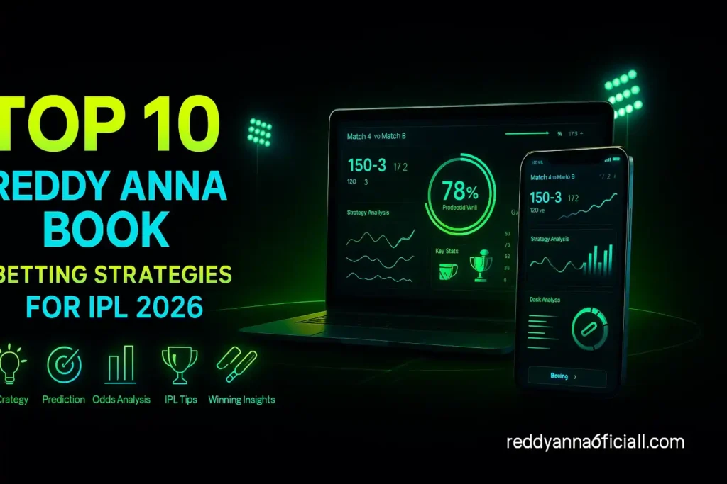 Top 10 Reddy Anna Book Betting Strategies for IPL 2026