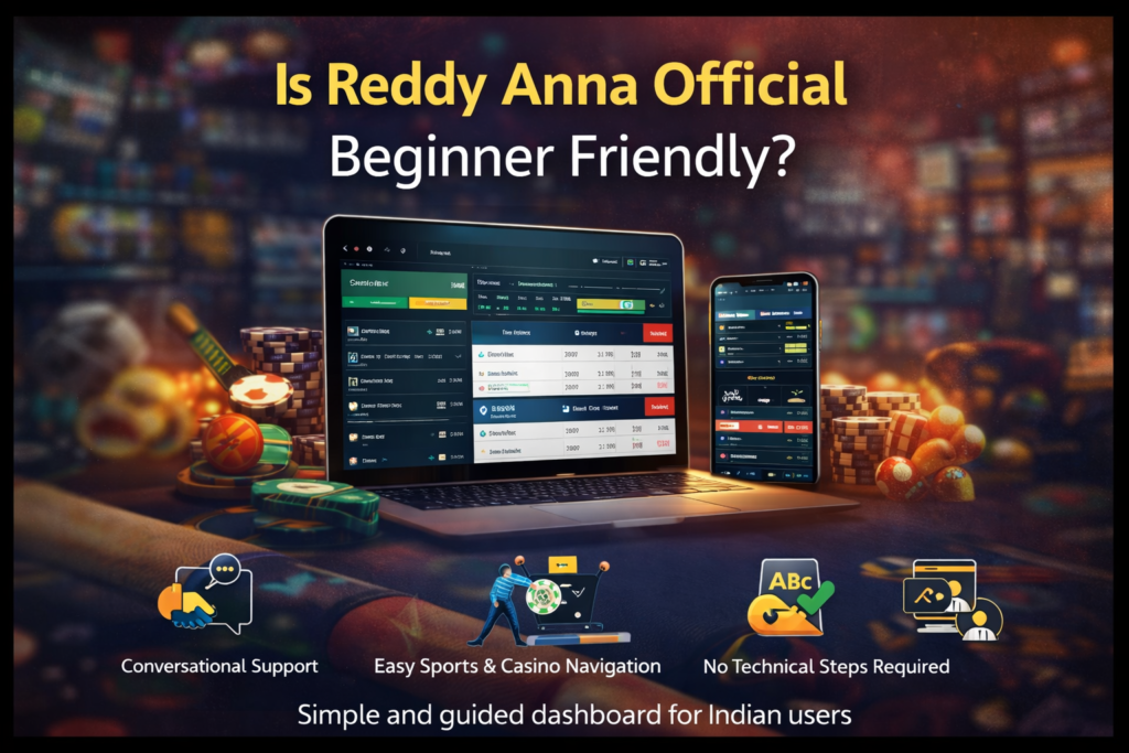 Reddy Anna Official online gaming platform dashboard preview for Indian users