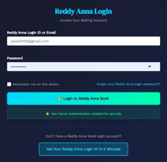 Reddy Anna Book legal or illegal