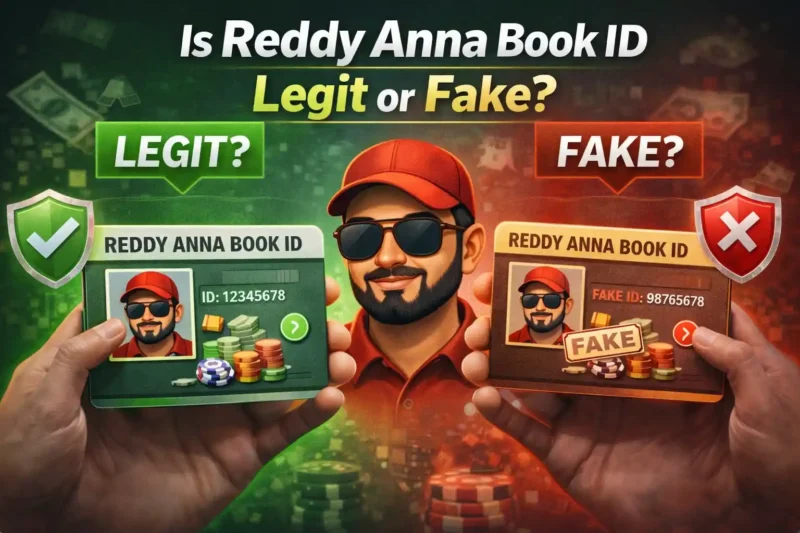 Reddy Anna Book ID legit or fake