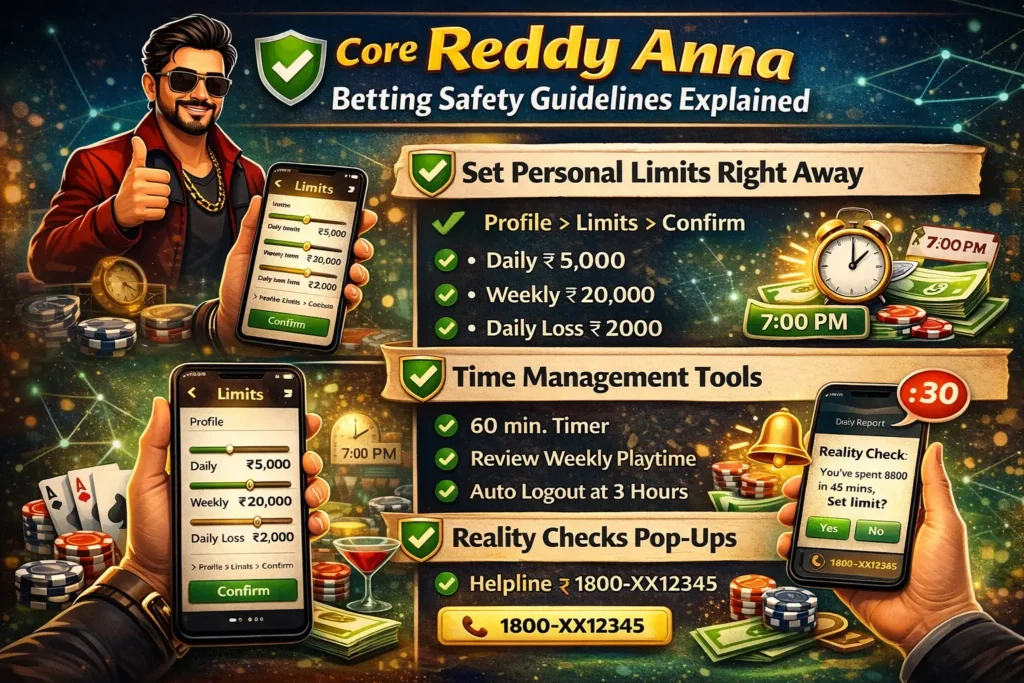 Reddy Anna responsible gaming